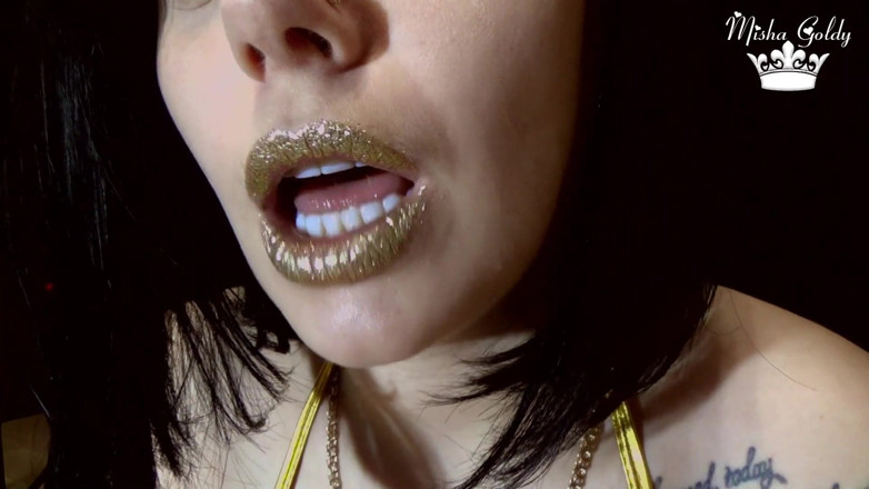 Goddess Misha Goldy: Pov französische goldene küsse, wichsanleitung