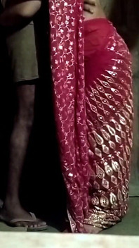 Young Indian Couple Kissing