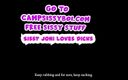 Camp Sissy Boi: Textad Sissy Joni älskar kukar