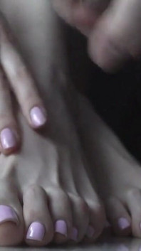 Creamy Footjob