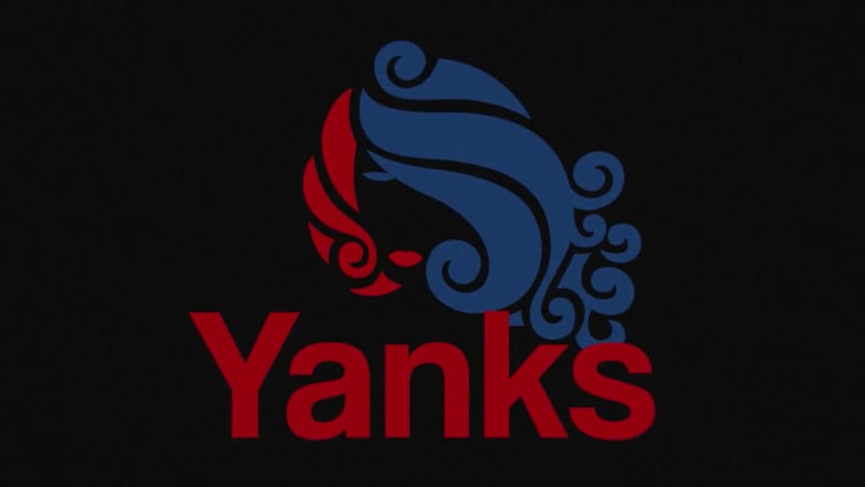 Yanks: 纹身的美国女孩Sylvie lavine用玩具玩弄她的鸡巴