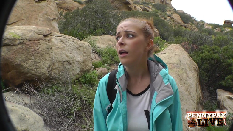 Penny Pax: Alex Legend Finds Penny Pax &amp; Sarah Shevon Hiking and He...