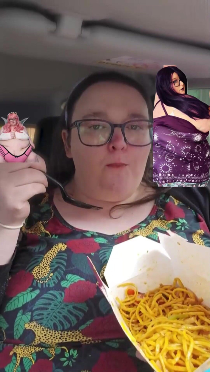 SSBBWLadyBrads: SSBBW se răsfață cu o răsfățare gustoasă