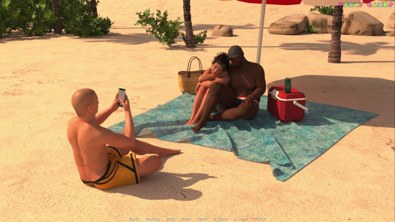 Porny Games: Exibitionist wife por Wihte Foam - madrastra da una mano de...