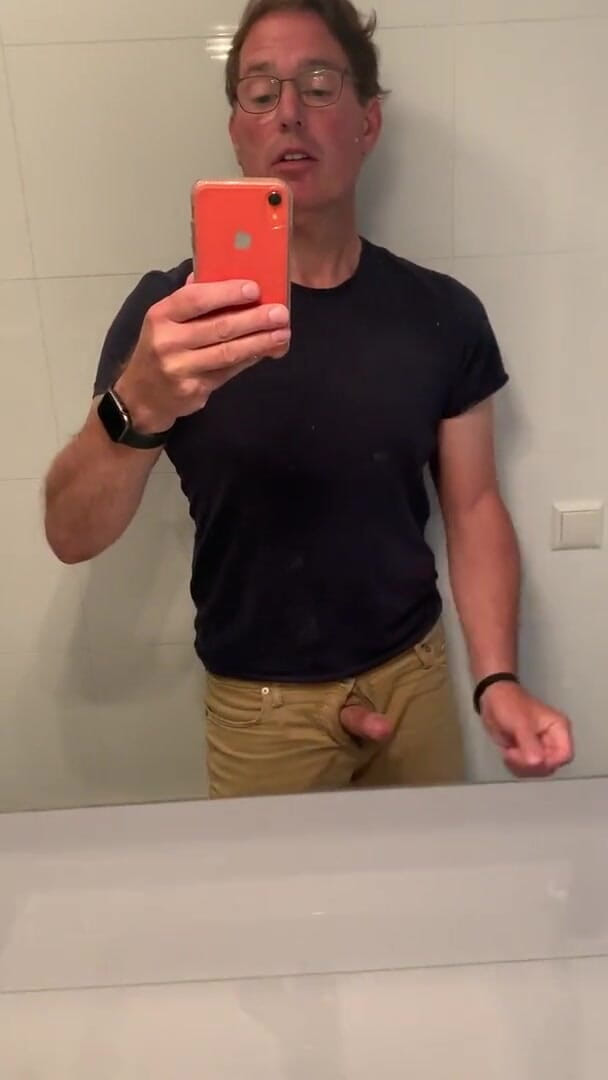 TJenner: Sesiunea de excitare la tachinare de astăzi, Arătându-mi pula roșie,...