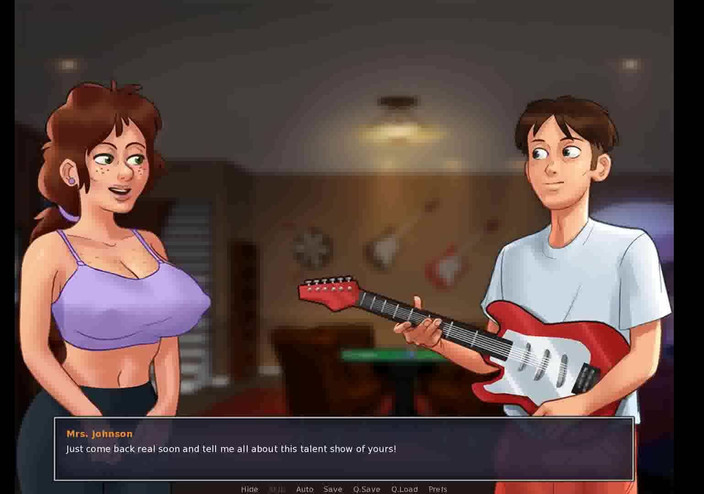 Dirty GamesXxX: Summertime saga: talent show ep 157,158