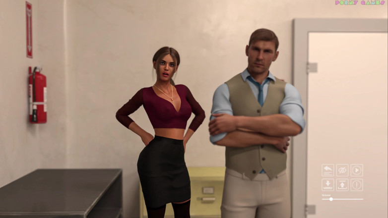 Porny Games: Steps of Debauchery di Fooxied - si masturba davanti al vecchio...