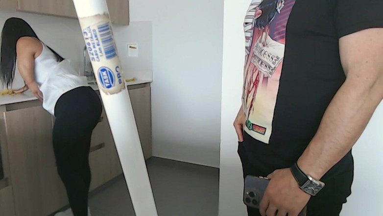 Time traveler: Maid with Sexy Hands Gets Anal Fucked