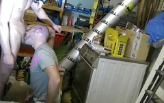Sexy gay dude sucks straight guy