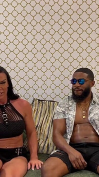 Le pré-jeu : l’entraîneuse de fitness Aliyah Taylor et le massagebyblack Asherclan Asherclantv, justchatting