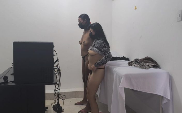 NEGRITA SEXY: Một y tá tôn giáo rao giảng cho một bệnh...