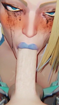 Marvel Rivals. Emma Frost Sloppy Blowjob 3D Animation