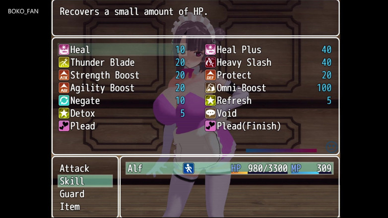 Boko Fan: Girl Beats Hero 2 Lusy (boko877)