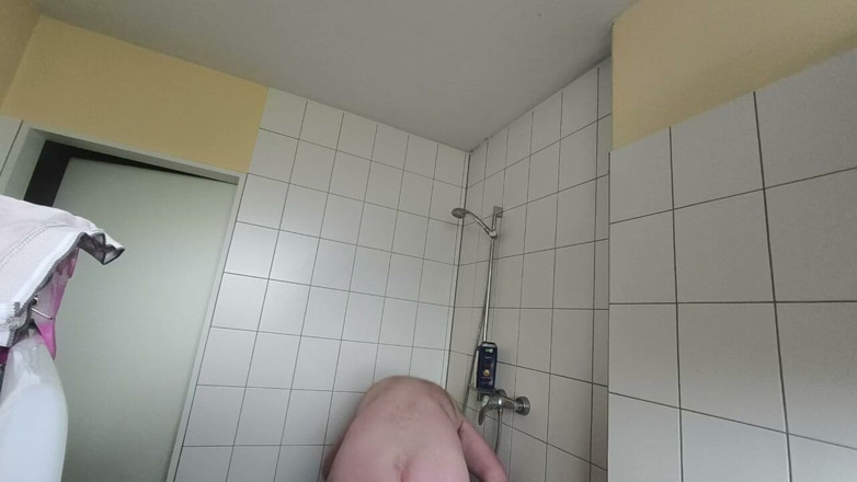 Carmen_Nylonjunge: Naked Nylon Boy and the Long Hair Trimmer