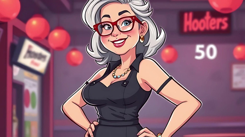 AI Porn: Hooters Cartoon Art