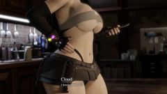 The fox 3D: Tifa Back Bar Part 1 by Secazz (animation with Sound) 3D Hentai Porn...