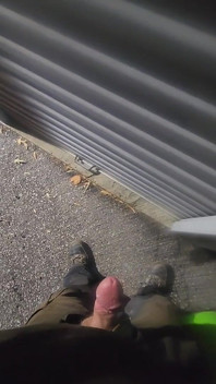 One Last Jerk at the Old Storage Unit.