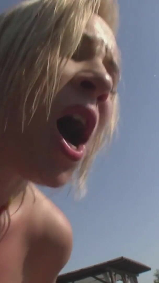 Two beauties are getting slammed outdoors by rocco's big cock (Rocco Siffredi porn)