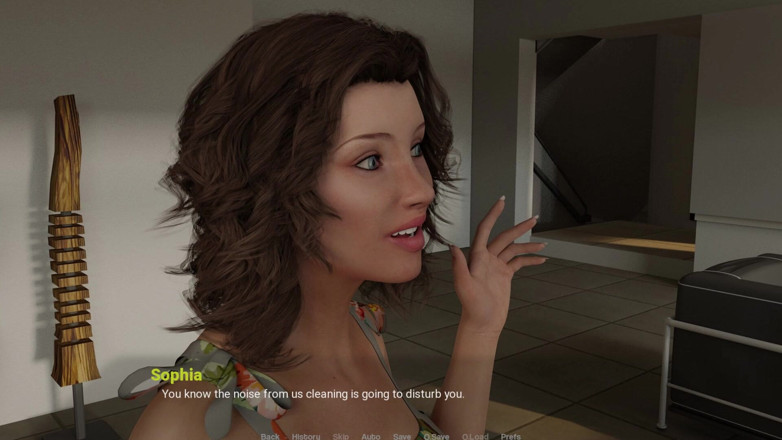 3D Cartoon Porn: Evden uzakta 34 - kahvaltı görüşmesi sırasında, Liam mutfakta Eva'nın amını yiyor