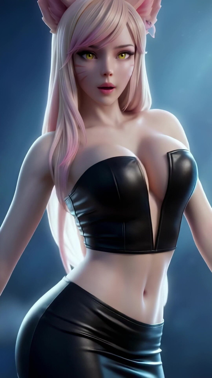 3D-Hentai Games: Ahri's Sexy Dance (the Black Eyed Peas - Boom Boom Pow)