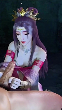 Dewi fantasi animasi yang menggoda - Hentai animasi 3D