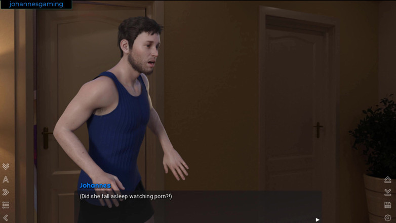 Johannes Gaming: No place like home - she masturbated before she gone to...