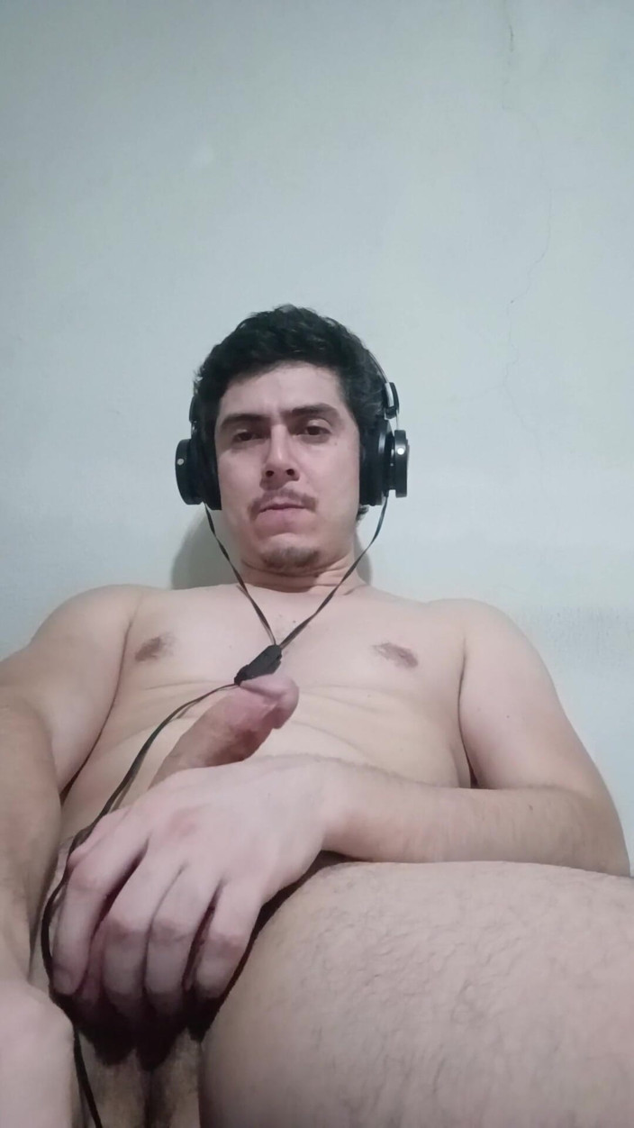 Tabasco Jake: Handsome Stud Jerking Big White Cock