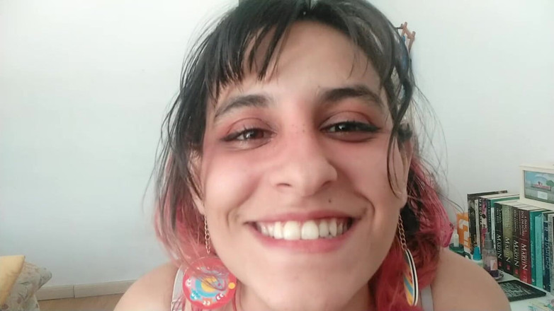 Ms Candy Bunny: Alberne tussi-schlampe stiehlt dein sperma! - Ahegao &amp; Spit