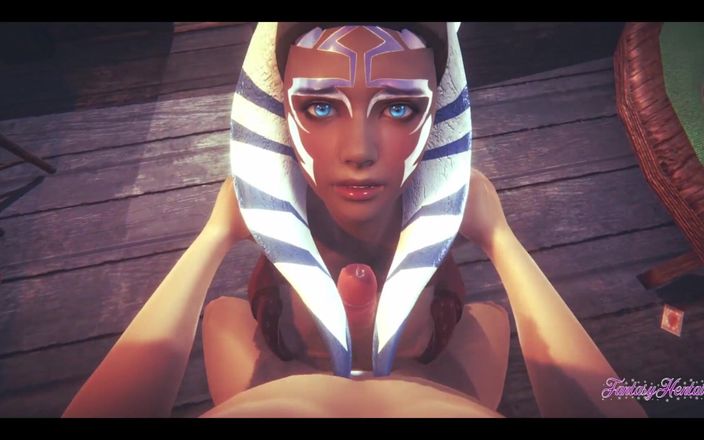 Yaoitube: Starwars Hentai POV Ahsoka 3D 4D - avsugning och knullad Cowgirl Stily med...