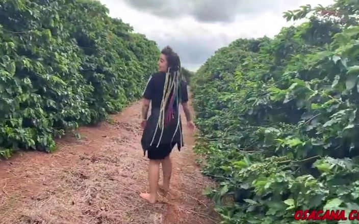 Amateur world: Gadis cantik rambut merah dientot habis-habisan di dalam perkebunan kopi