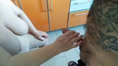 Zona901: mamuśka BBW ssie mojego kutasa i dostaje kęs spermy 4