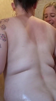 Having a Shower with My GF While My Landlord Perving on Us