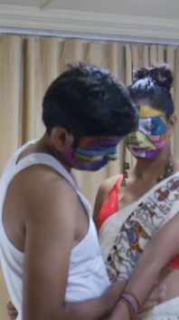 Künstler mit Bhai Exploring New way of love making