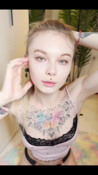 Look into those eyes when you`ll be cumming down my throat 