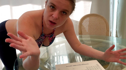 Erin Electra: Stepmom helps her stepson study