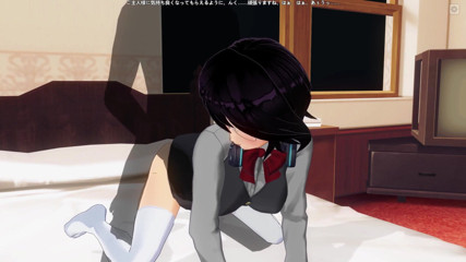 H3DC: 3D hentai sborra sul culo di una ragazza giocatrice