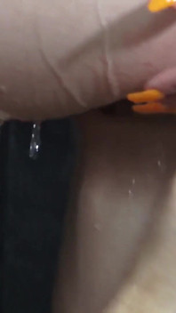 Blond Lesbian Dildo Fisting in Shower