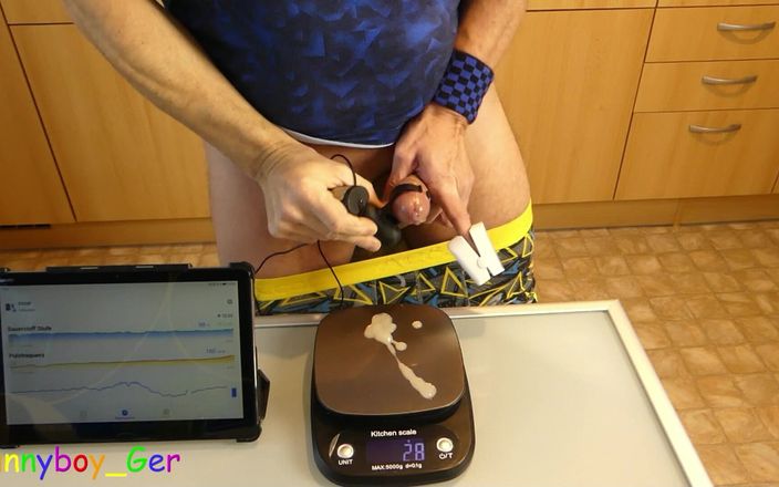Funnyboy-Ger: Vuile pikspelletjes met hand en vibrator, plus polscontroles in de...