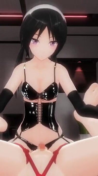 Paní se straponem POV