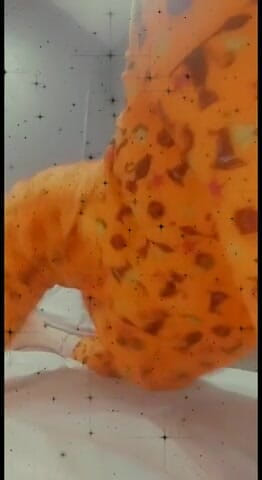 Lolafuccbunny: Pyžamový twerk škádlení BEZ ZVUKU