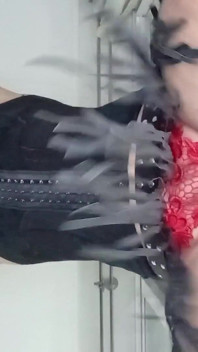 Spanish Crossdresser Riding Dick