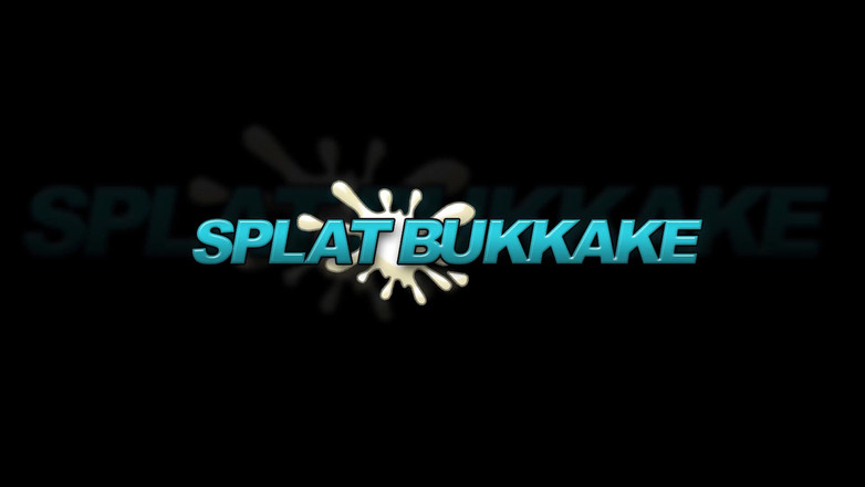 Bukkake team: Tmavovlasá holka nemůže vidět ze všech silných spermatu