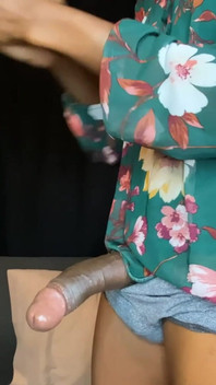 Big Lady Dick Bulge with Precut