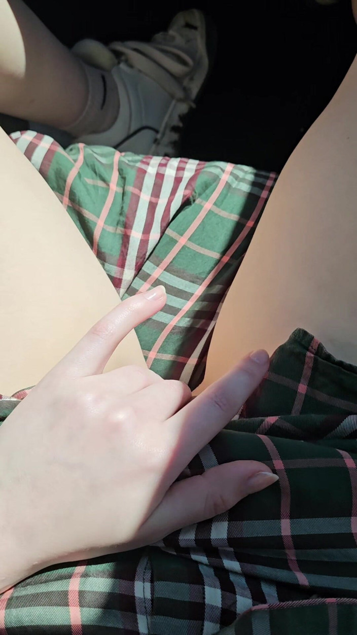 petitesubkitten: Playing in the Car and Park