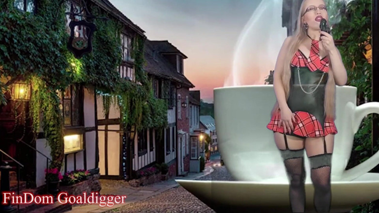 FinDom Goaldigger: Première leçon de cage de chasteté