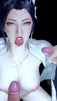 Pixel Enchantress: Wirtualna krzywa bogini - hentai animacja 3D