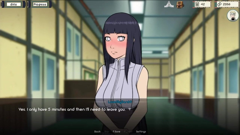 LoveSkySan69Real: Naruto - Kunoichi Trainer [v0.13] भाग 13 Hinata Initiative by Loveskysan69