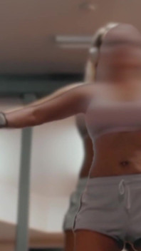 Wifey Gets All Hot and Sexy in the Gym