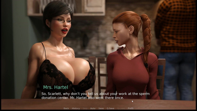 Cum in Futa: Penternak MILF [ Futa Ntr Hentai Game ] Ep.13 Guru saya menghisap...