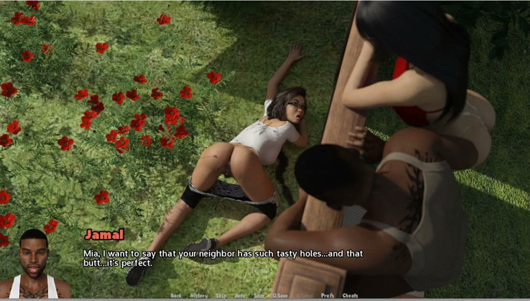 XXX Games Bunk: Versuchung sind überall - gameplay - rollenspiel - nachbarin milf wird beim masturbieren erwischt,...